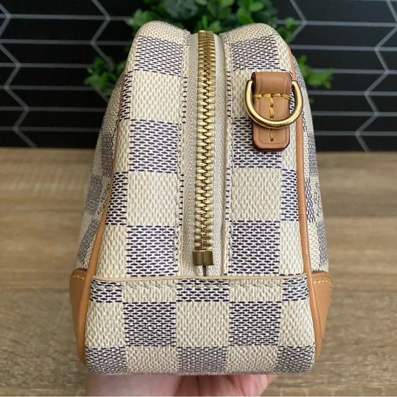 Louis Vuitton Mini Deauville Bag Damier Azure - Picture 9 of 16